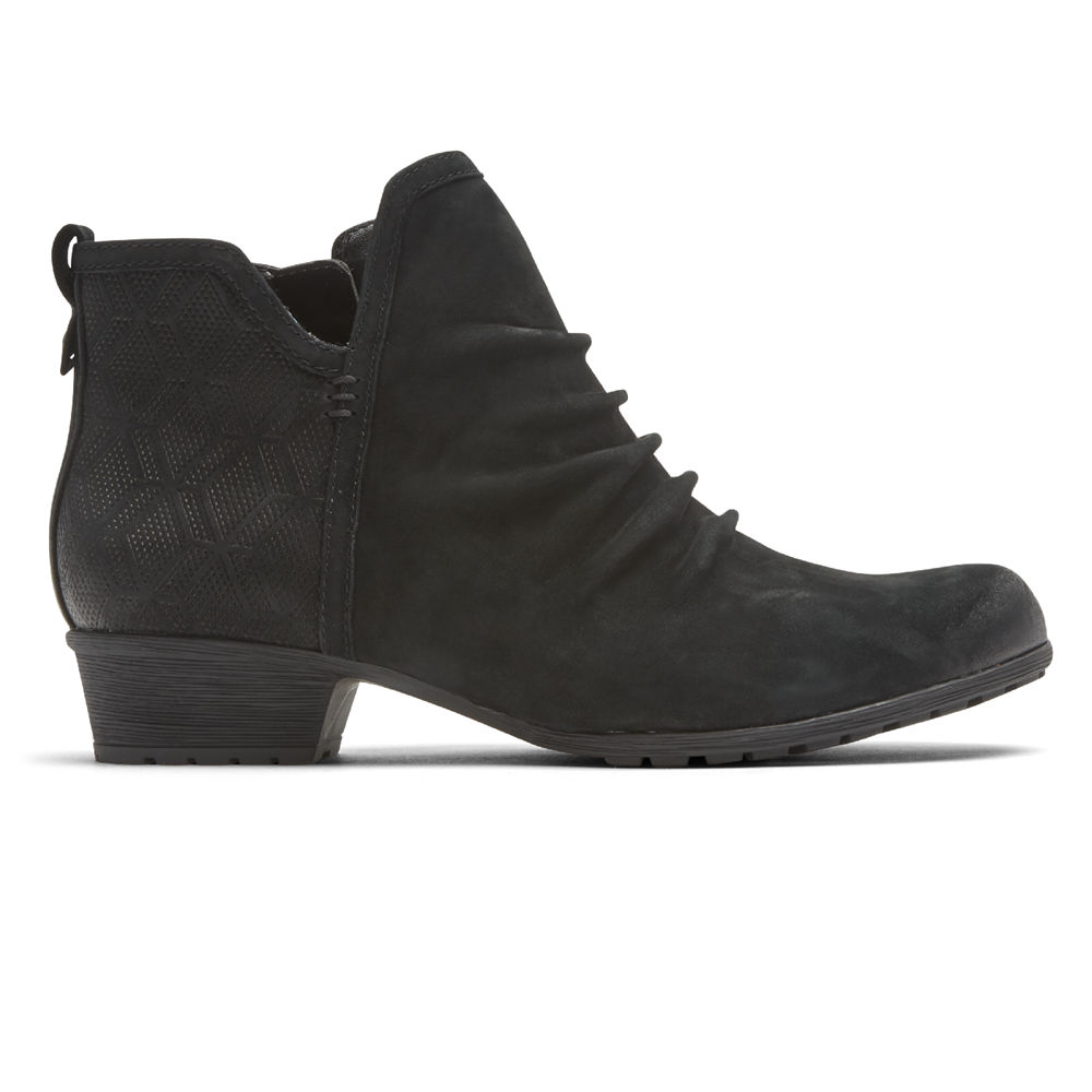 Botas Rockport Mujer Mexico - Cobb Hill Gratasha 2 Panel Negros - OMKAL6579